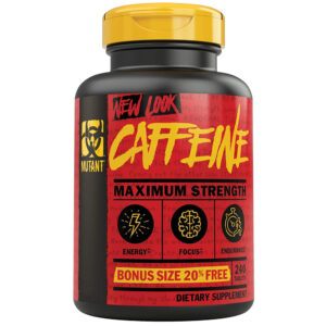 Mutant Caffeine Pure and Straightforward Pharmaceutical-Grade Caffeine Pills