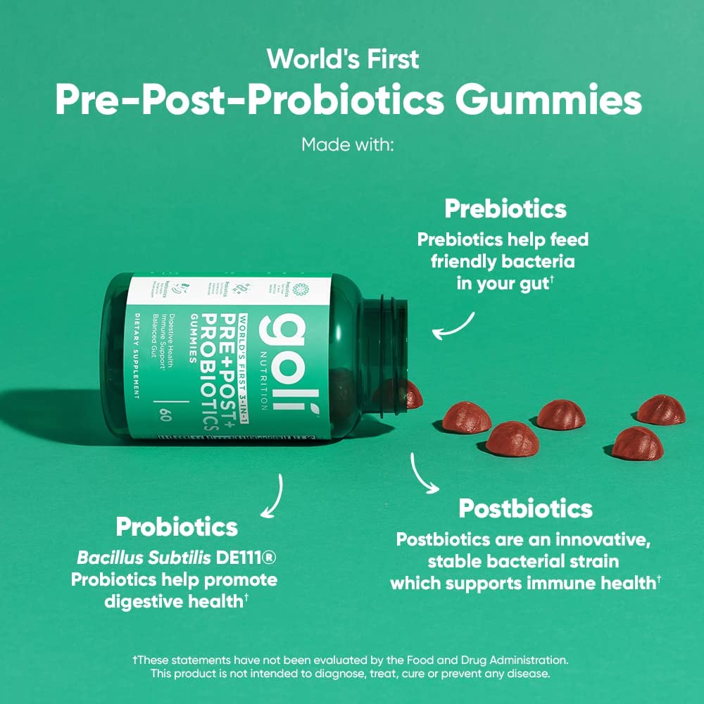 Pre+Post+Probiotics Gummies - 60 Count - Image 2