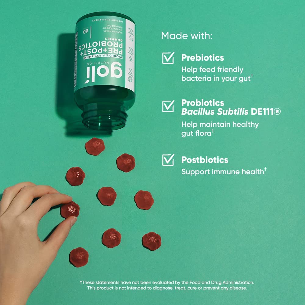 Pre+Post+Probiotics Gummies - 60 Count - Image 3